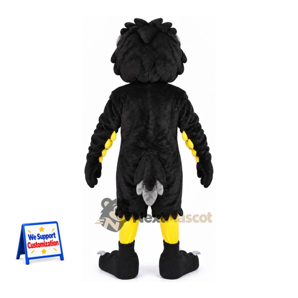 Owl Mascot Costume - Gray for School Events Owl Mascot Costume - Gray for School Events