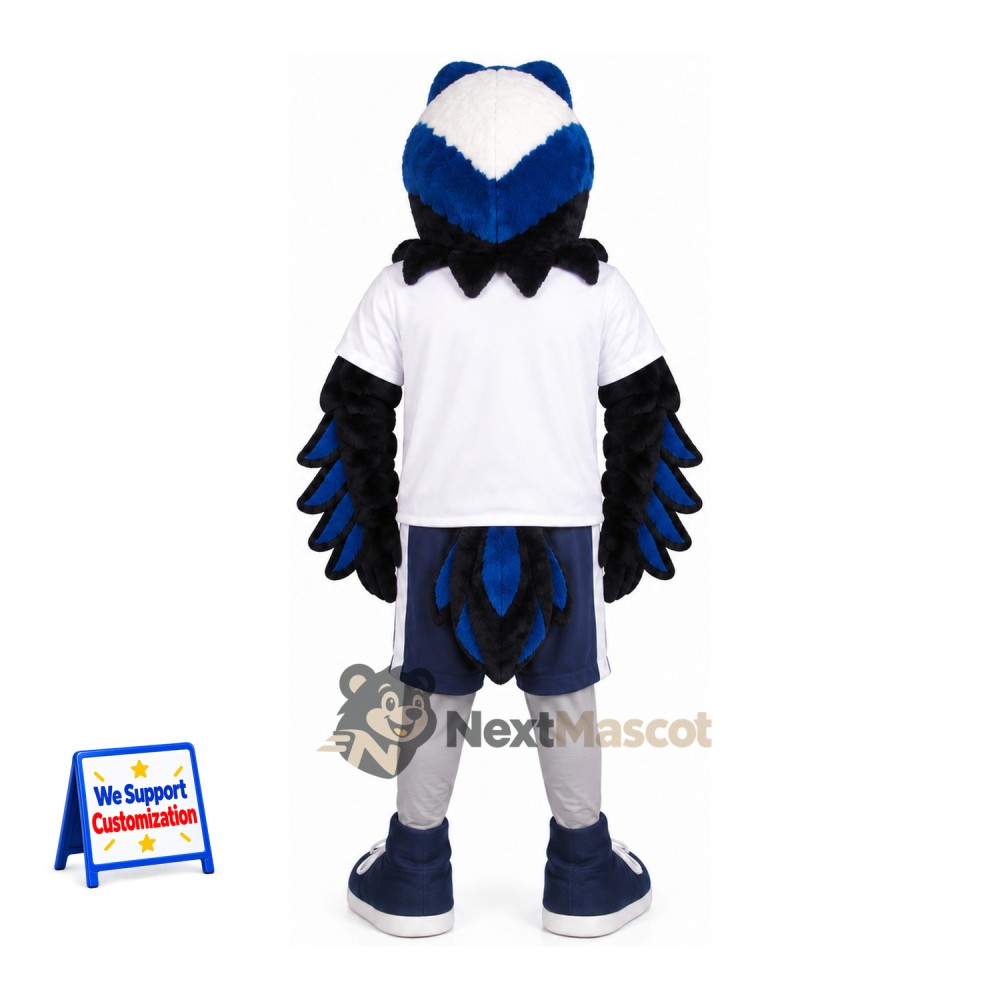 Bird Mascot Costume - Blue for Sports Days Bird Mascot Costume - Blue for Sports Days