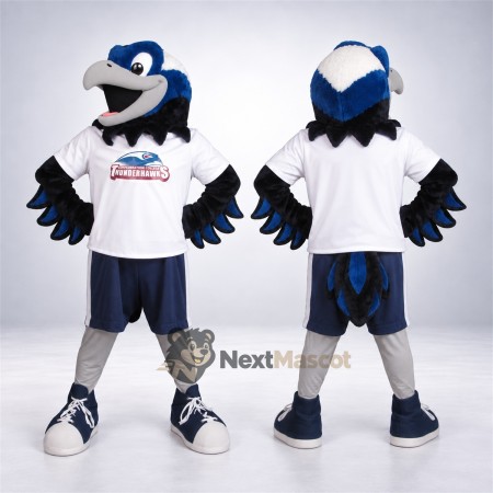 Bird Mascot Costume - Blue for Sports Days Bird Mascot Costume - Blue for Sports Days