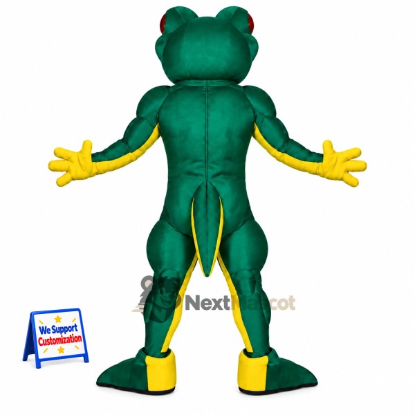 Frog Mascot Costume - Green