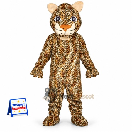 Leopard Mascot Costume - Spotted for Pep Rallies Leopard Mascot Costume - Spotted for Pep Rallies