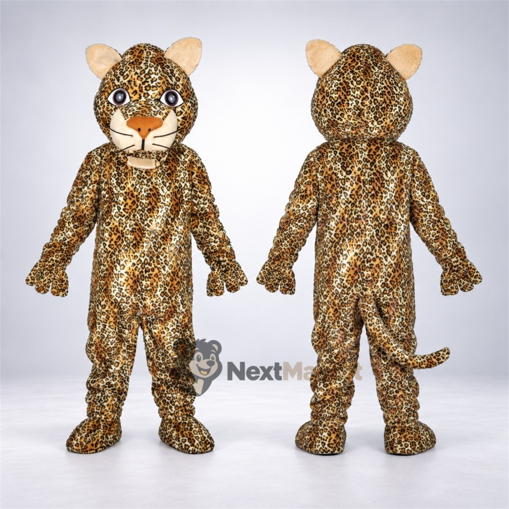 Leopard Mascot Costume - Spotted for Pep Rallies Leopard Mascot Costume - Spotted for Pep Rallies