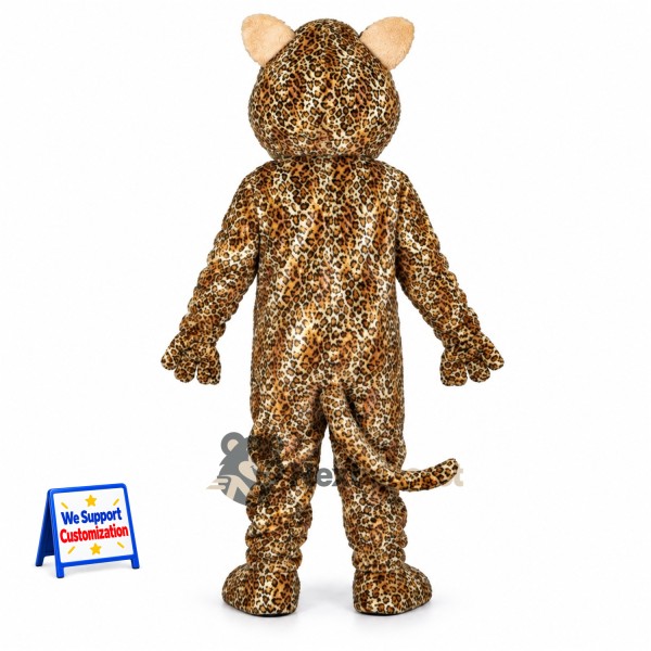 Leopard Mascot Costume - Spotted for Pep Rallies Leopard Mascot Costume - Spotted for Pep Rallies