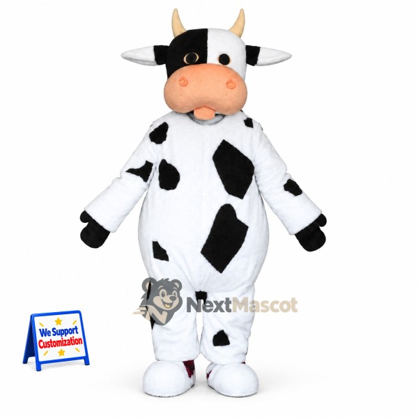 Cow Mascot Costume - Spotted for Grand Openings