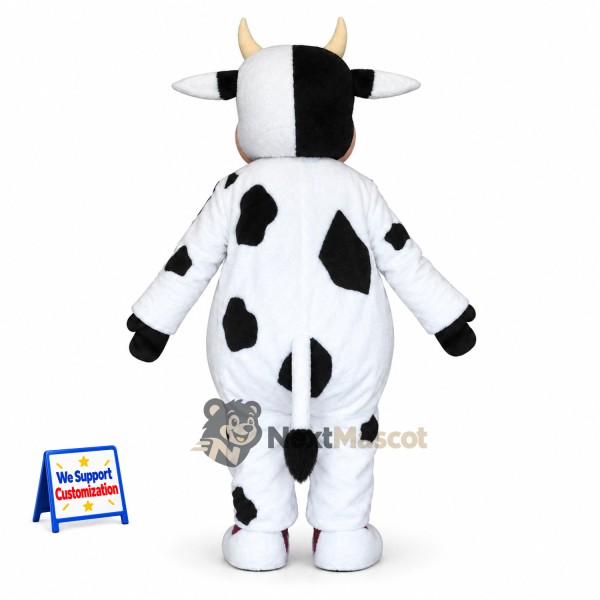 Cow Mascot Costume - Spotted for Grand Openings Cow Mascot Costume - Spotted for Grand Openings