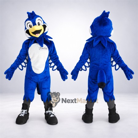 Bird Mascot Costume - Blue for School Spirit Bird Mascot Costume - Blue for School Spirit