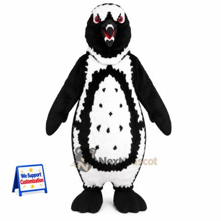 Penguin Mascot Costume - Black and White Penguin Mascot Costume - Black and White
