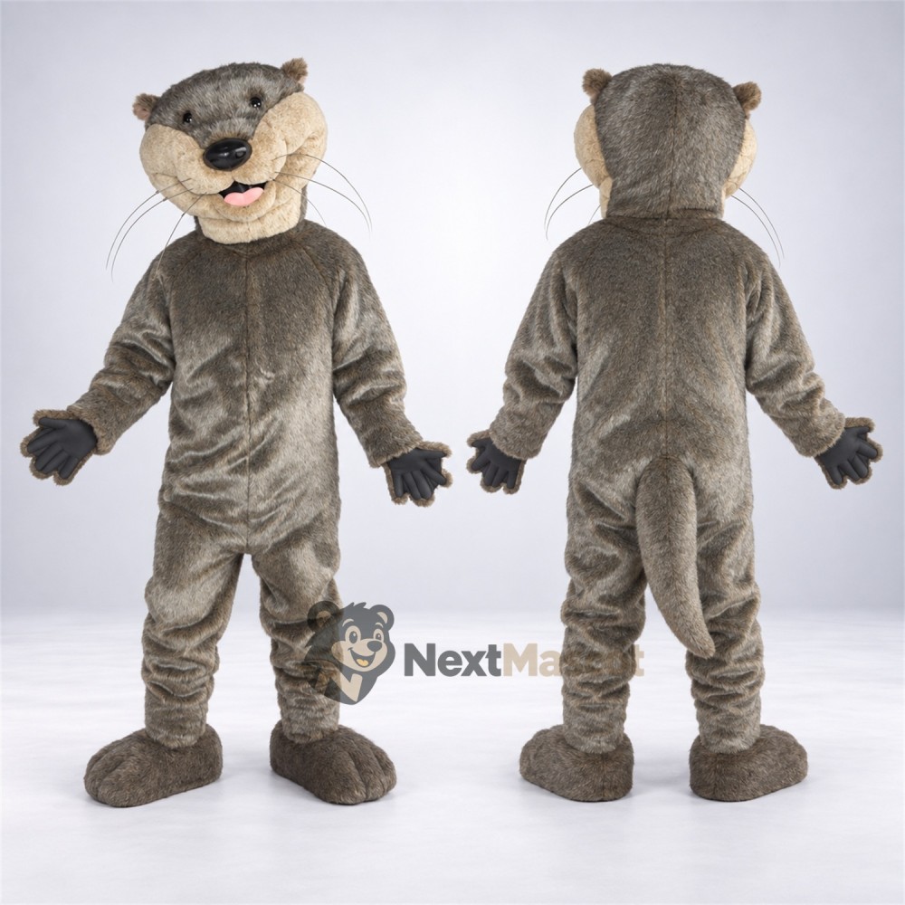 Otter Mascot Costume - Brown Otter Mascot Costume - Brown