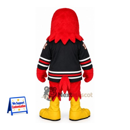 Bird Mascot Costume - Red for Community Events Bird Mascot Costume - Red for Community Events