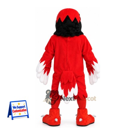 Parrot Mascot Costume - Red for Community Events Parrot Mascot Costume - Red for Community Events