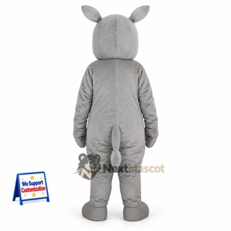 Rhino Mascot Costume - Gray Rhino Mascot Costume - Gray