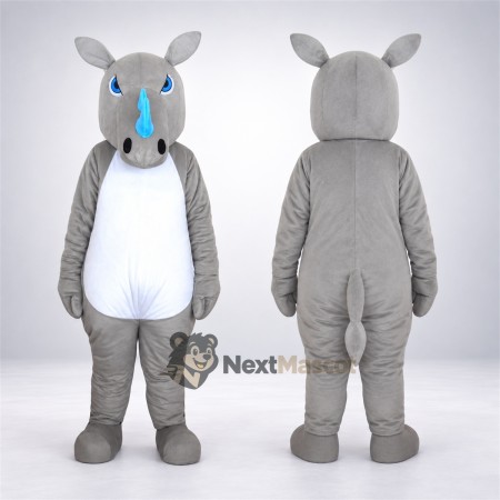 Rhino Mascot Costume - Gray Rhino Mascot Costume - Gray