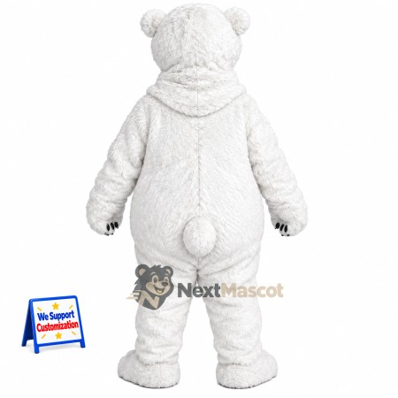 Polar Bear Mascot Costume for Pep Rallies Polar Bear Mascot Costume for Pep Rallies