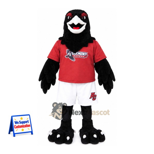 Bird Mascot Costume - Black for Birthday Parties