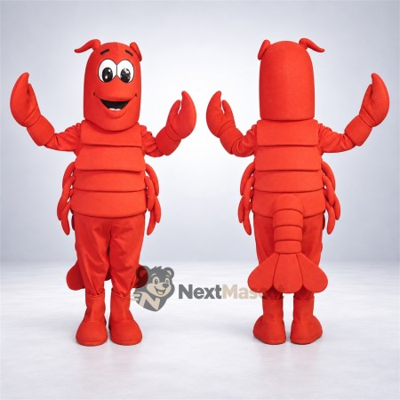 Lobster Mascot Costume - Red for Marine Education Lobster Mascot Costume - Red for Marine Education