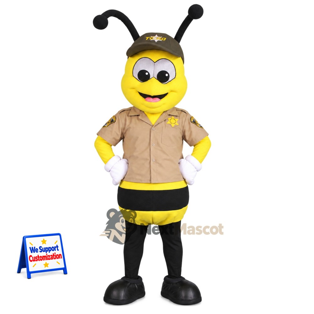 Bee Mascot Costume - Scout Shirt Bee Mascot Costume - Scout Shirt
