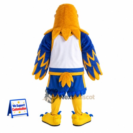 Eagle Mascot Costume - Blue and Gold Eagle Mascot Costume - Blue and Gold