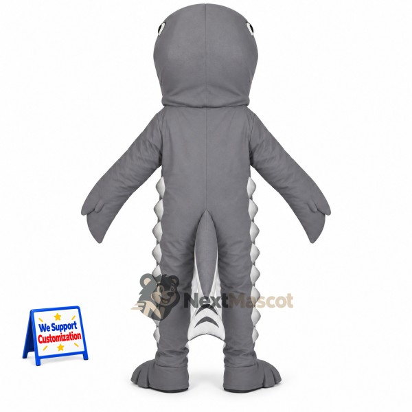 Shark Mascot Costume - Gray for Ocean Parades Shark Mascot Costume - Gray for Ocean Parades