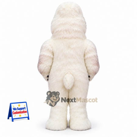 Yeti Mascot Costume - White for School Events