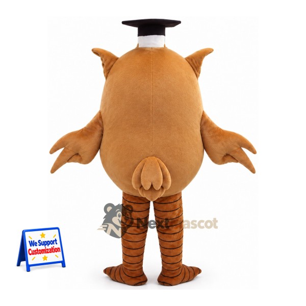 Owl Mascot Costume - Graduation Style for School Events Owl Mascot Costume - Graduation Style for School Events