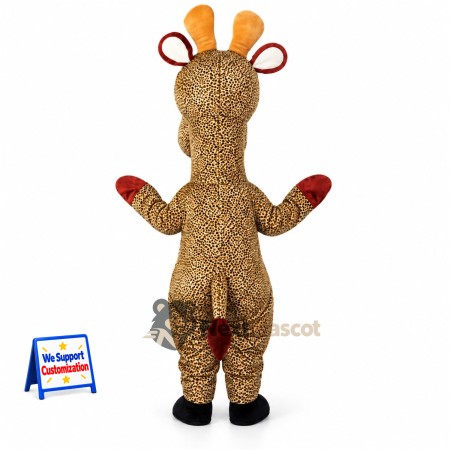 Giraffe Mascot Costume - Brown Giraffe Mascot Costume - Brown
