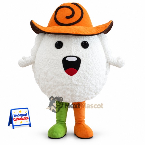 Ghost Mascot Costume - Halloween Theme