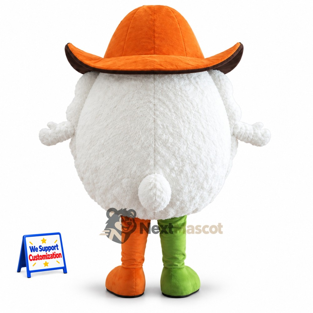 Ghost Mascot Costume - Halloween Theme Ghost Mascot Costume - Halloween Theme