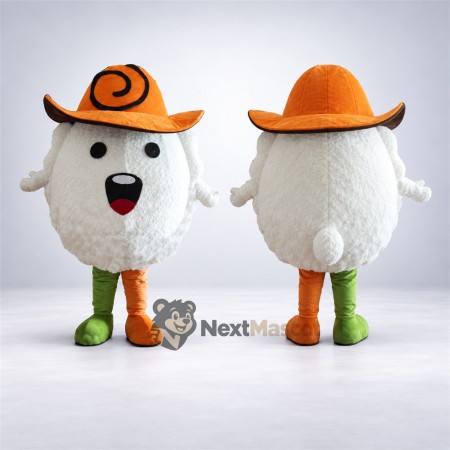 Ghost Mascot Costume - Halloween Theme Ghost Mascot Costume - Halloween Theme