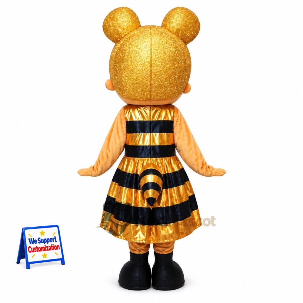 Bee Girl Mascot Costume for Garden Events Bee Girl Mascot Costume for Garden Events