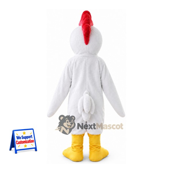 Rooster Mascot Costume - White for Pep Rallies Rooster Mascot Costume - White for Pep Rallies