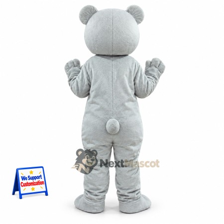 Bear Mascot Costume - Gray Bear Mascot Costume - Gray