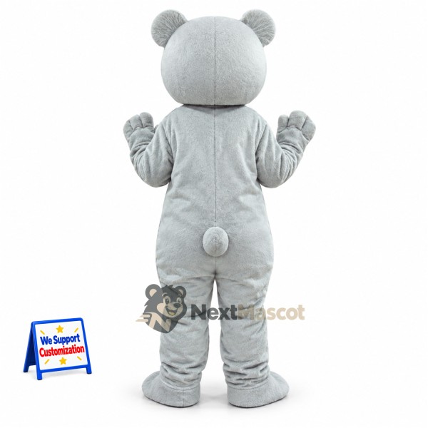 Bear Mascot Costume - Gray Bear Mascot Costume - Gray
