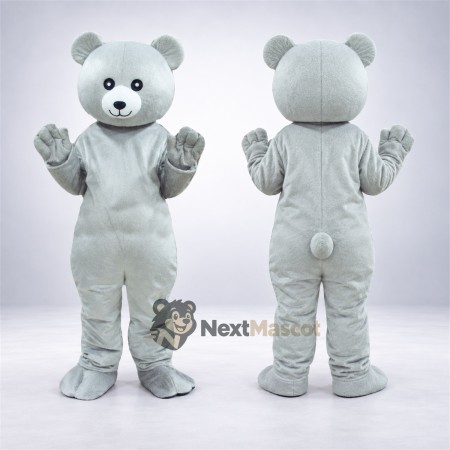 Bear Mascot Costume - Gray Bear Mascot Costume - Gray