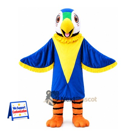 Parrot Mascot Costume - Blue Parrot Mascot Costume - Blue
