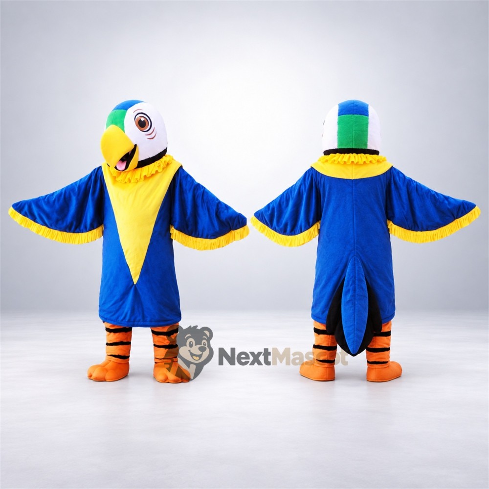 Parrot Mascot Costume - Blue Parrot Mascot Costume - Blue