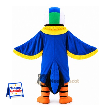 Parrot Mascot Costume - Blue Parrot Mascot Costume - Blue