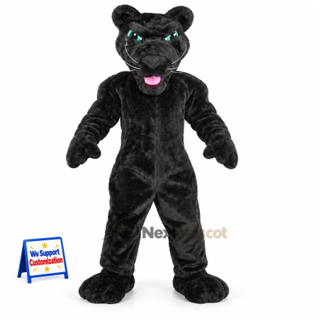 Panther Mascot Costume - Black for Birthday Parties Panther Mascot Costume - Black for Birthday Parties