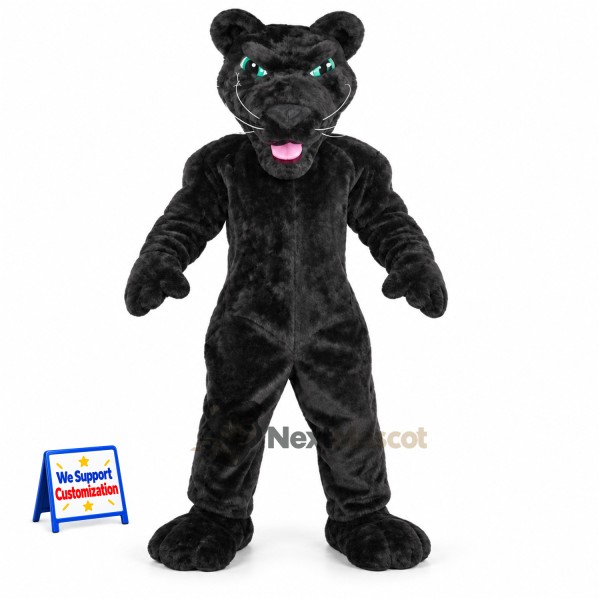 Panther Mascot Costume - Black for Birthday Parties