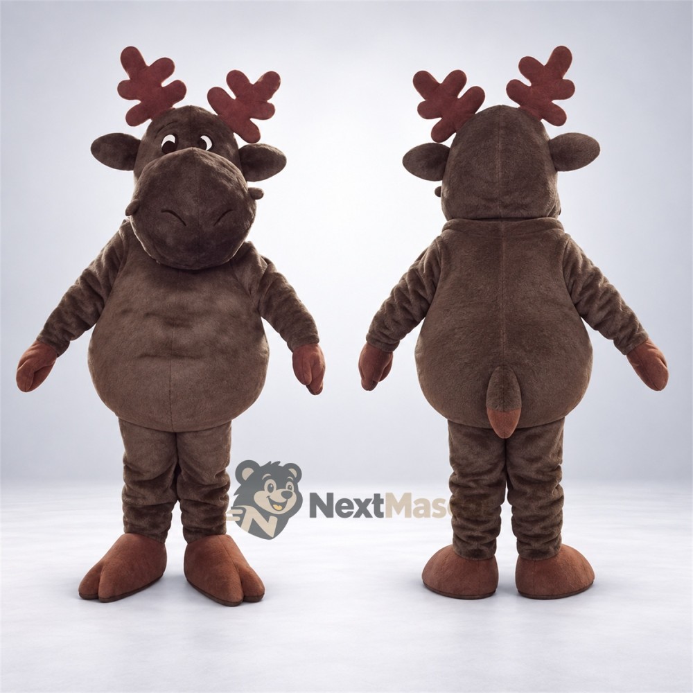 Deer Mascot Costume - Brown for Pep Rallies Deer Mascot Costume - Brown for Pep Rallies