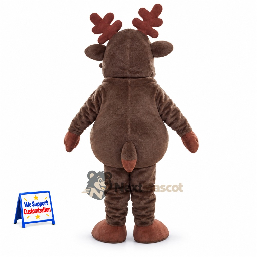 Deer Mascot Costume - Brown for Pep Rallies Deer Mascot Costume - Brown for Pep Rallies