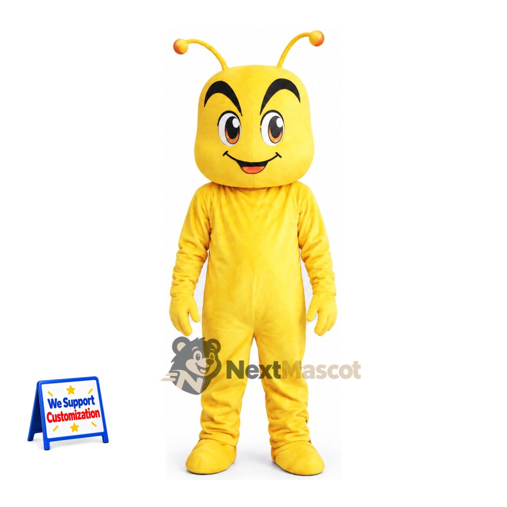Ant Mascot Costume - Yellow Ant Mascot Costume - Yellow