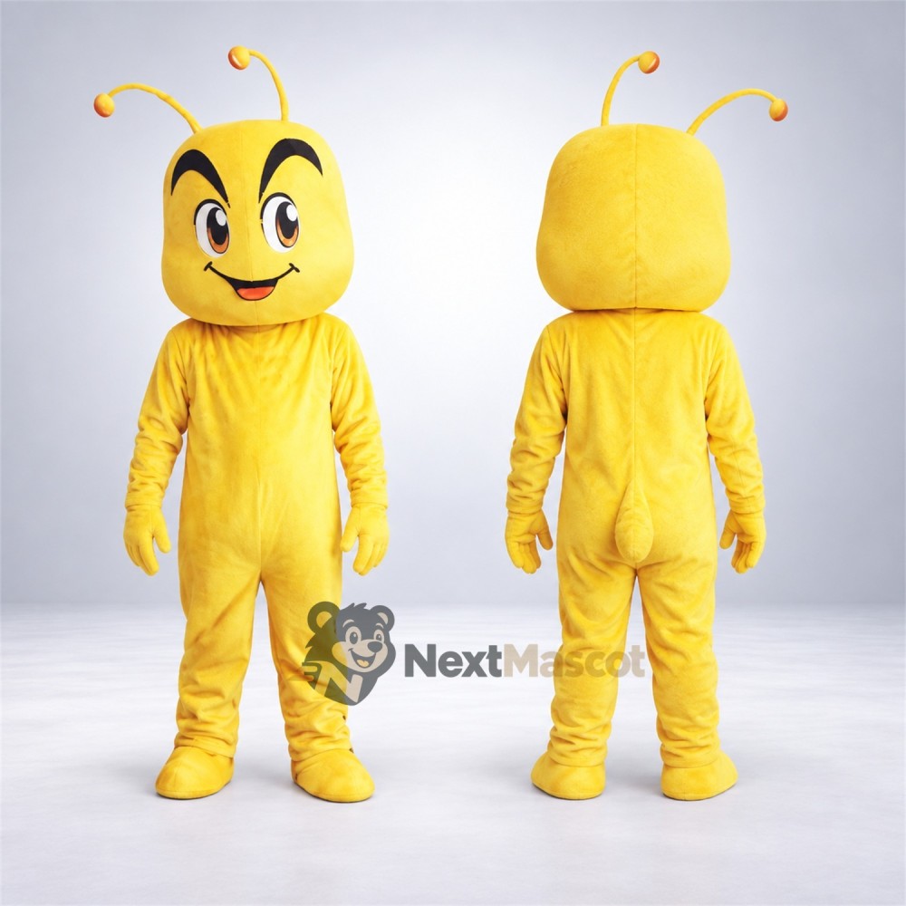 Ant Mascot Costume - Yellow Ant Mascot Costume - Yellow