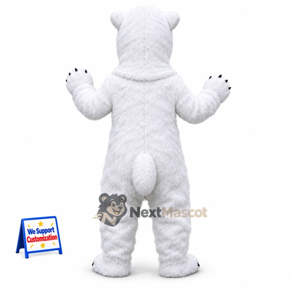 Polar Bear Mascot Costume for Carnivals Polar Bear Mascot Costume for Carnivals