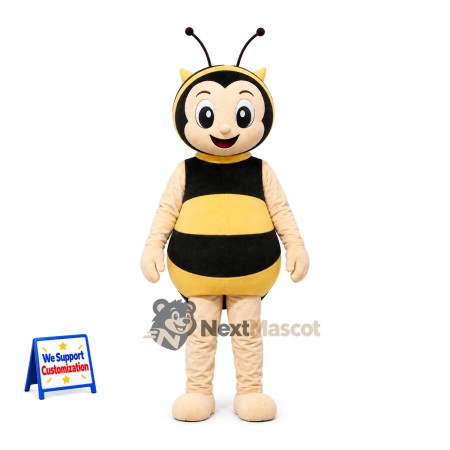 Bee Mascot Costume - Yellow for Flower Festivals Bee Mascot Costume - Yellow for Flower Festivals