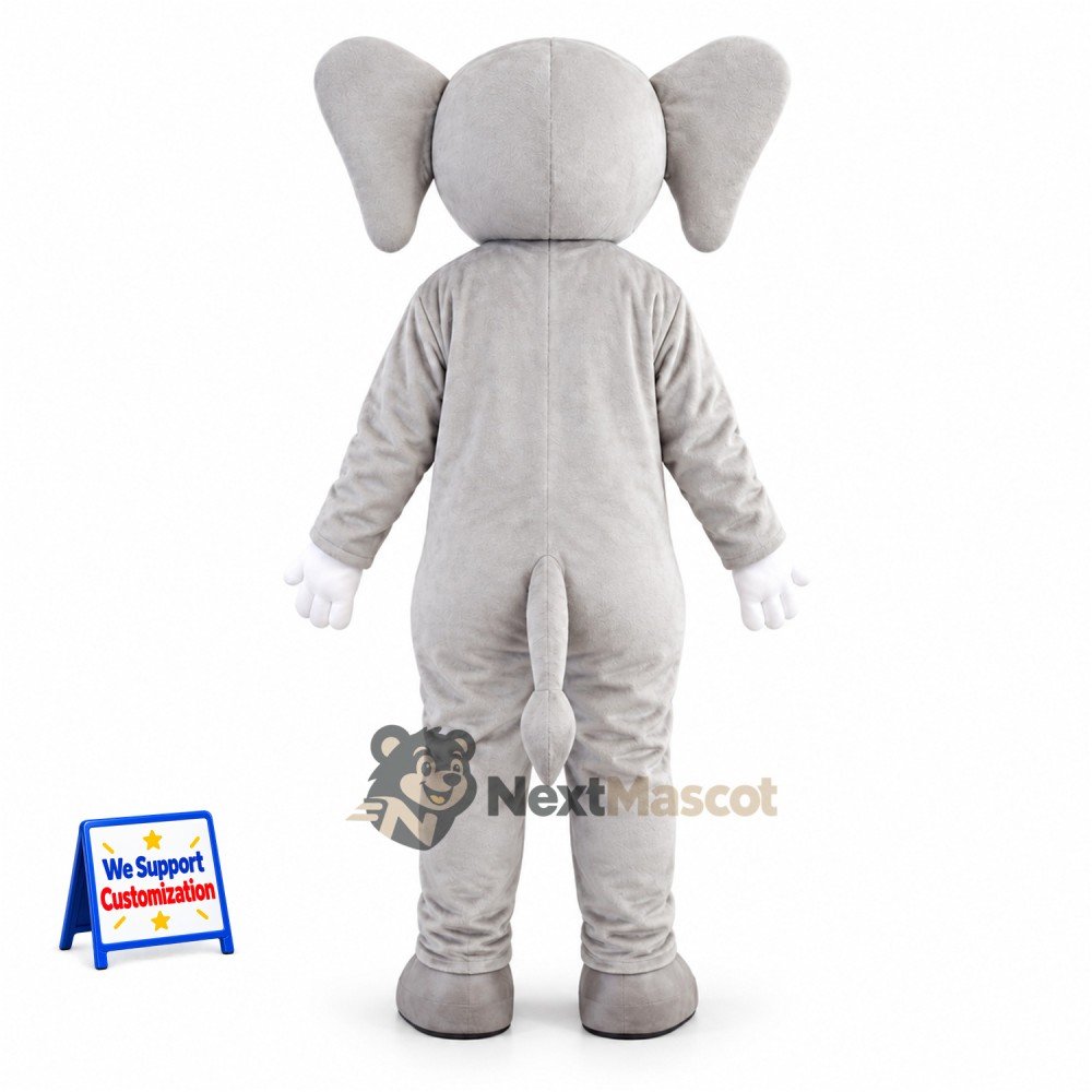 Elephant Mascot Costume - Gray for Team Events Elephant Mascot Costume - Gray for Team Events
