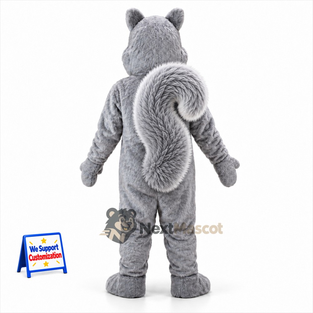 Squirrel Mascot Costume - Gray for Parades Squirrel Mascot Costume - Gray for Parades