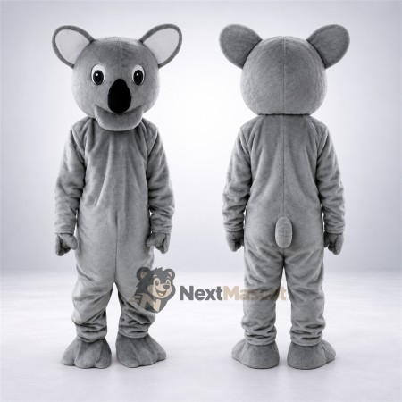 Koala Mascot Costume - Gray for Festivals Koala Mascot Costume - Gray for Festivals