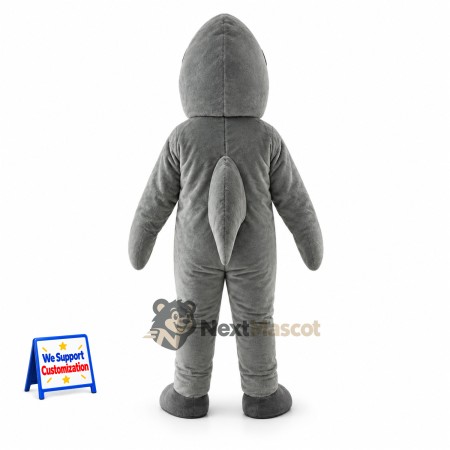 Shark Mascot Costume - Gray for Ocean Awareness Shark Mascot Costume - Gray for Ocean Awareness