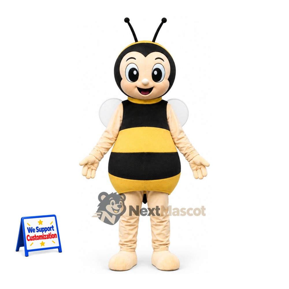 Bee Mascot Costume - Yellow for Garden Shows Bee Mascot Costume - Yellow for Garden Shows