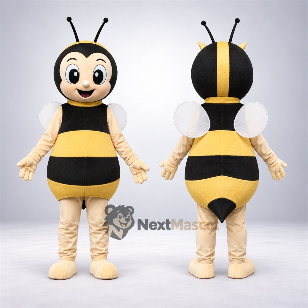 Bee Mascot Costume - Yellow for Garden Shows Bee Mascot Costume - Yellow for Garden Shows